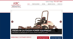 Desktop Screenshot of abcequipmentco.com